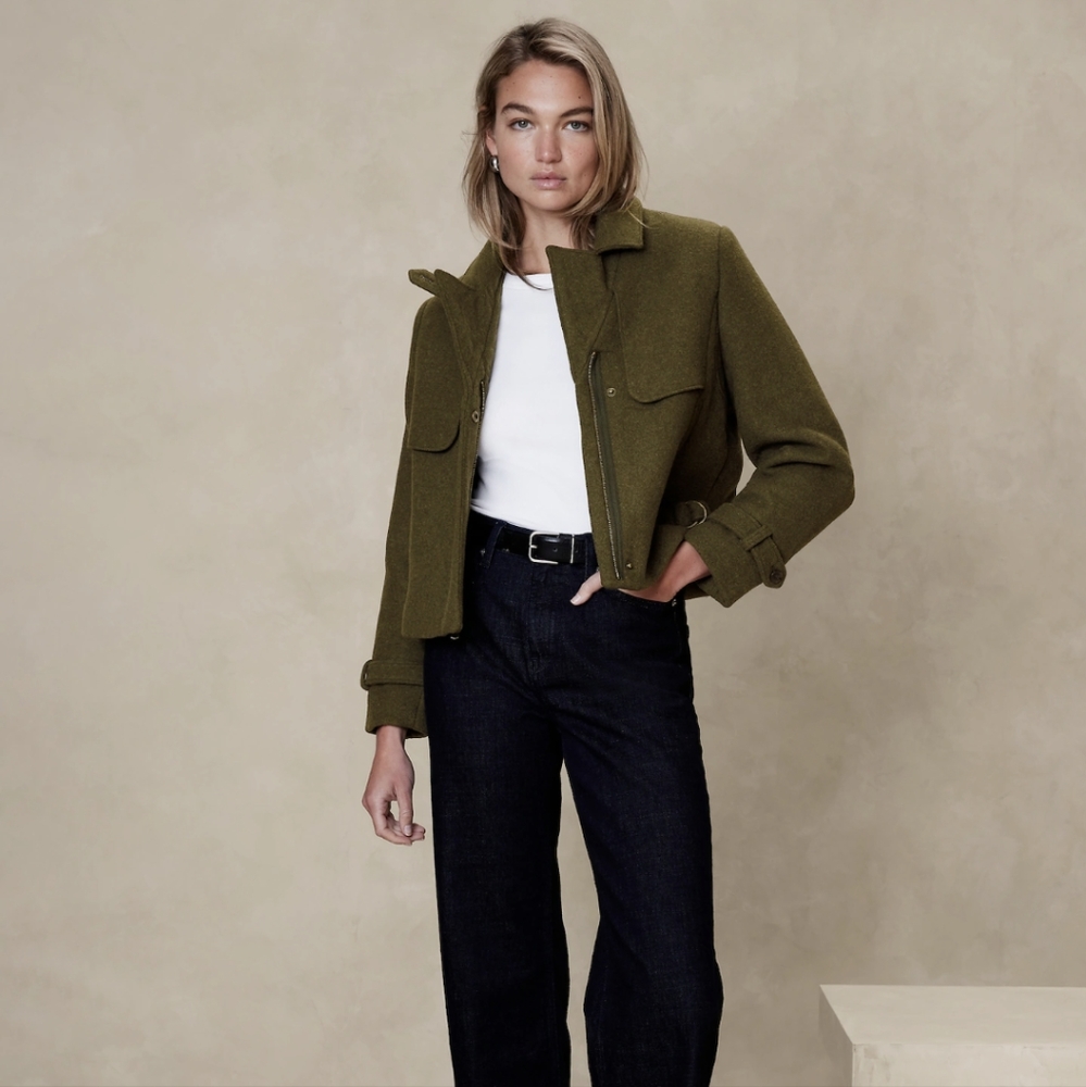 Banana Republic Heritage Wool Jacket